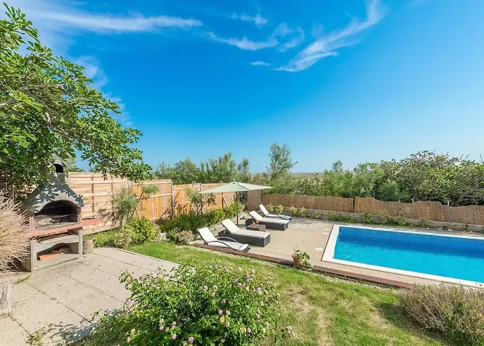 Family-friendly With Swimming Pool Stara Vas, Pag - 21031 * Stara Vas